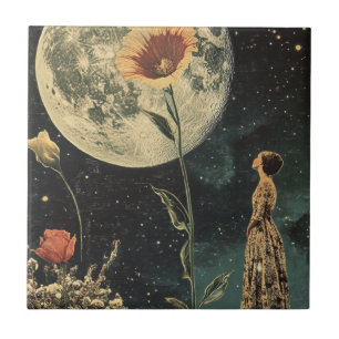 Elegância Lua - Mulher com Lua