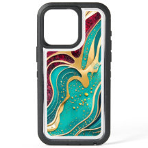 Elegância Luxuosa Arte Fluida Marmoreada