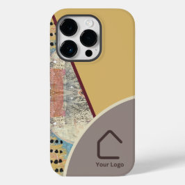 Elegância neutra com logotipo de ênfase de Abstrat