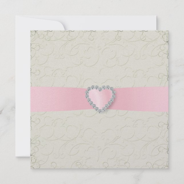 Elegância Simples - Fita Rosa (Frente)