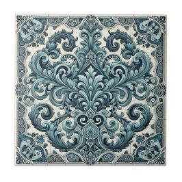 Elegância Turquesa - Design Inspirado em Portugal