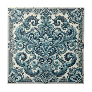 Elegância Turquesa - Design Inspirado em Portugal