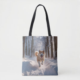 Elegant Akita Shoulder Bolsa