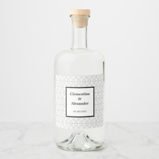 Elegant Black and White Art Deco Style