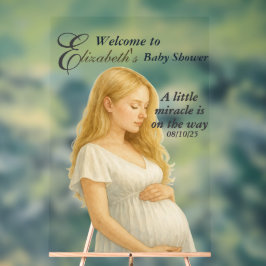 Elegant Bohemian Mom to be Baby Shower