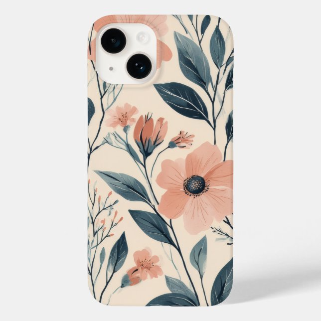 Elegant Botanical Line Art - Minimalist Floral (Verso)