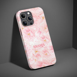 Elegant Cherry Blossom Pattern Design Sherpa Blank