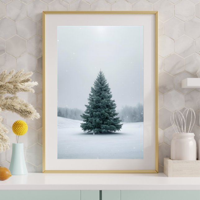 Elegant Christmas Tree Poster (Criador carregado)