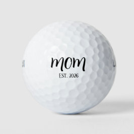 Elegant Customizable 'Mom' 'Est.2026' Gift 