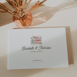 Elegant Desert | Livro de Visitas de Casamento em
