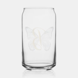 Elegant Floral Butterfly Letter B - Artistic Monog