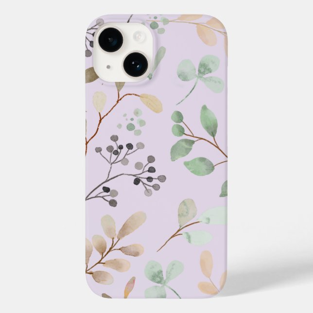 Elegant Floral iPhone Case – Stylish & Protective  (Verso)
