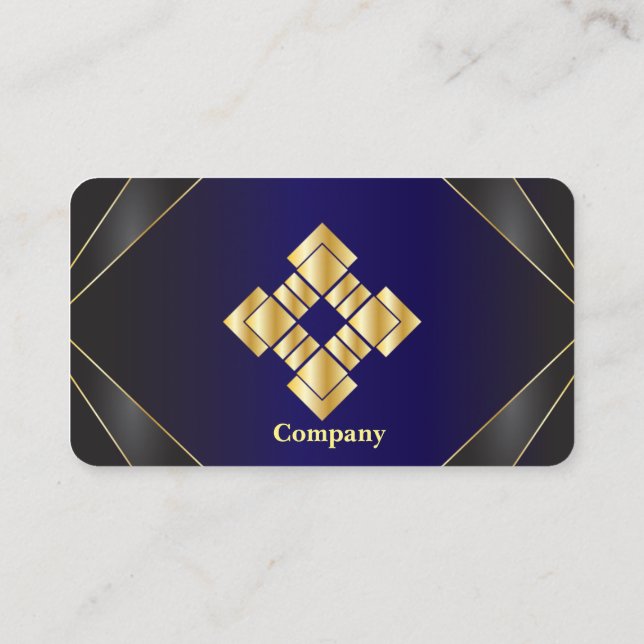 Elegant Framed cartão de visita series 25 (Verso)