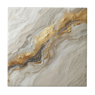 Elegant Gold Marble Flow – Luxury Ceramic Tile