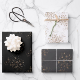 Elegant Gold Star Holiday New year Gifts 