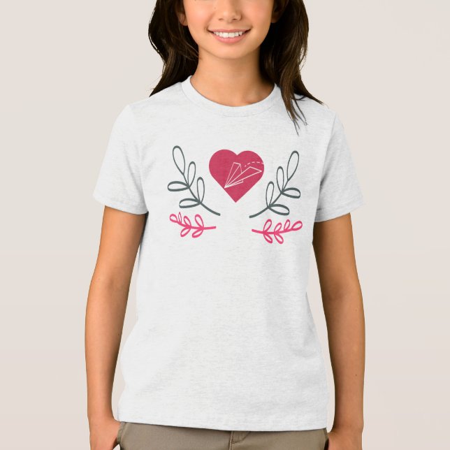 Elegant Love, Freedom, Heart and Travel Graphic (Frente)