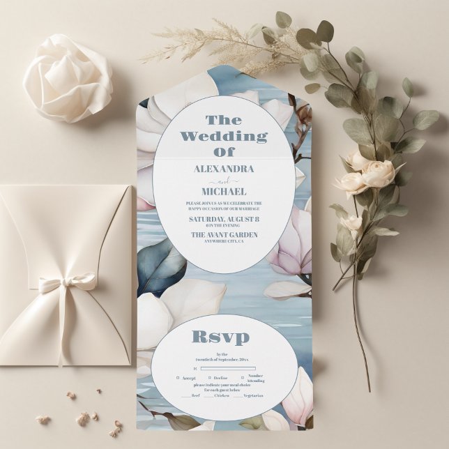 Elegant Magnolia Wedding (Criador carregado)