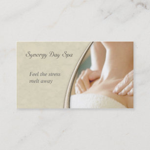 Elegant Massage Therapy Cartão de visita