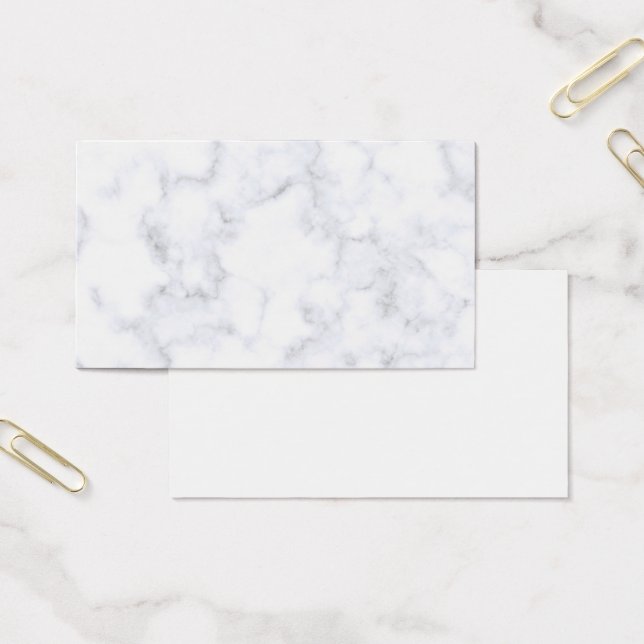 Elegant Modern White Marble (Escritótio)