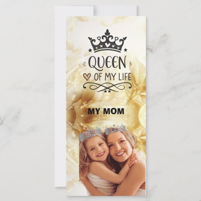 Elegant Queen of my Life-my mom  (Frente)
