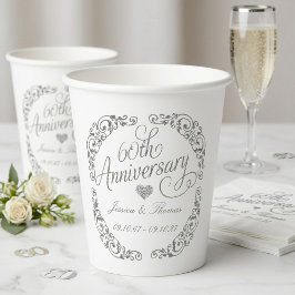 Elegant Script 60th Diamond Wedding Anniversary