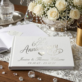 Elegant Script 60th Diamond Wedding Anniversary
