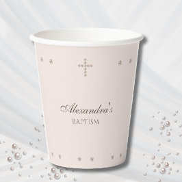 Elegant Simple Cross Christian Baptism