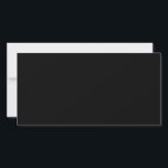 Elegant Solid Black<br><div class="desc">🖤 Black Black is the color resulting from the complete absorption of visible light, making it the darkest shade. In light, it represents the absence of all color. In pigment, it is the combination of all colors, blended until no individual hue remains. Cultural & Psychological Meaning: Symbolism: Often associated with...</div>