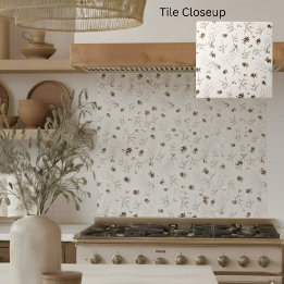 Elegant Watercolor Woodland Winterberry Pattern