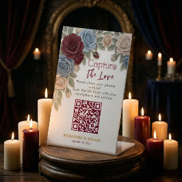 Elegant Wedding Photo Sharing With QR Code 