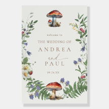 Elegant Woodland | Forest Wedding Welcome Sign