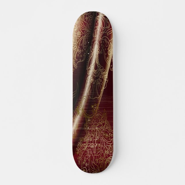 Elegante Abatract Art 1 skate (Frente)