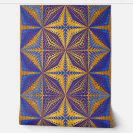 Elegante Abstrato Geométrico Roxo Moderno E Dourad