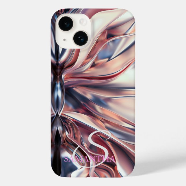 Elegante Abstrato Resfriado (Verso)