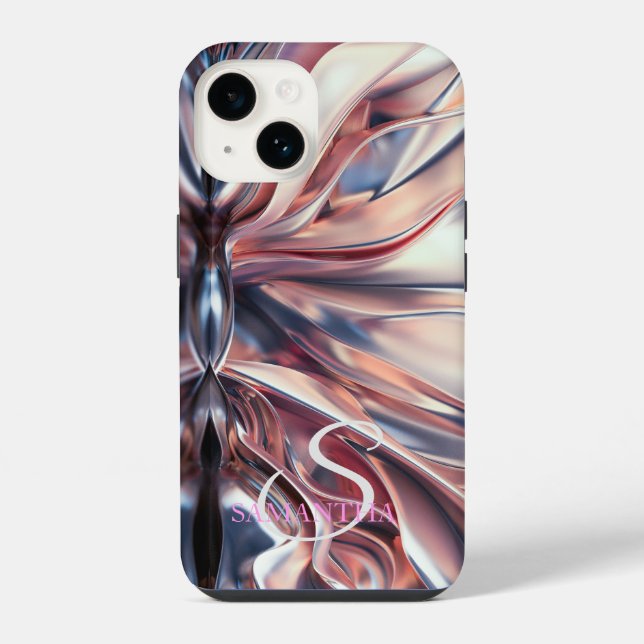 Elegante Abstrato Resfriado (Verso)