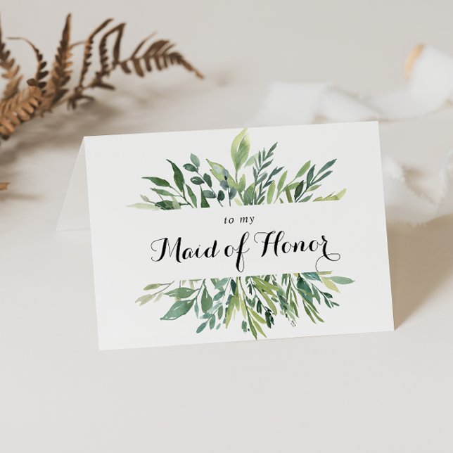 Elegante Agradecimento de Verde Tropical para a Fe (Criador carregado)