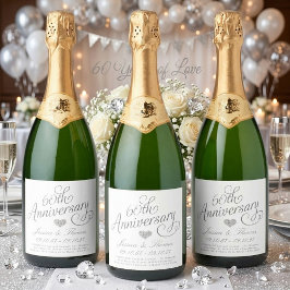 Elegante Aniversário de 60 Anos de Casamento Diama