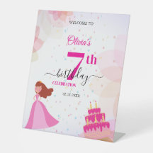 Elegante aniversário de princesa da Disney