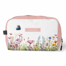 Elegante Aquarela Cosmética e Toilometria de flor