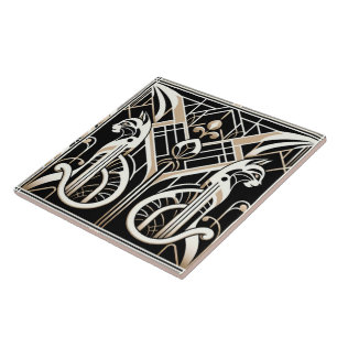 Elegante Art Deco cat