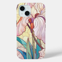 Elegante Art Nouveau Vidro Iris Butterfly
