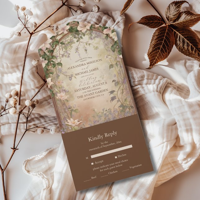 Elegante Art Nouveau Wedding (Criador carregado)