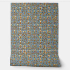 Elegante azul e Dourado