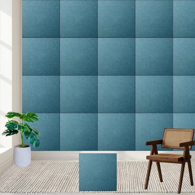 Elegante azul texturizado - Na moda Home & Kitchen (Elegant Blue Textured - Stylish Home & Kitchen Ceramic Tile)