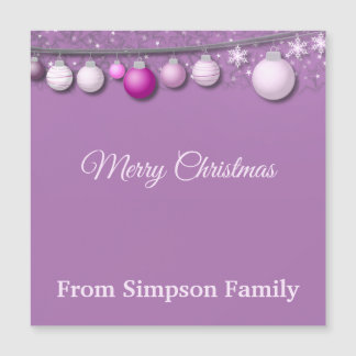 Elegante, Balas de Natal, Personalizado