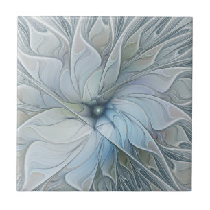 Elegante Beleza Arte Fractal Abstrata Moderna Flor