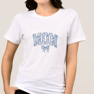 Elegante Blue Arco Chinoiserie Mãe