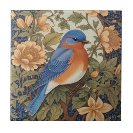 Elegante Bluebird Oriental William Morris Inspirou