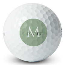 Elegante Bola de Golfe Clássica Personalizada em V