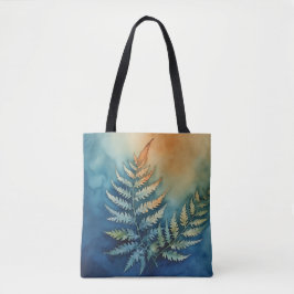 Elegante Bolsa de Aquarela Botânica